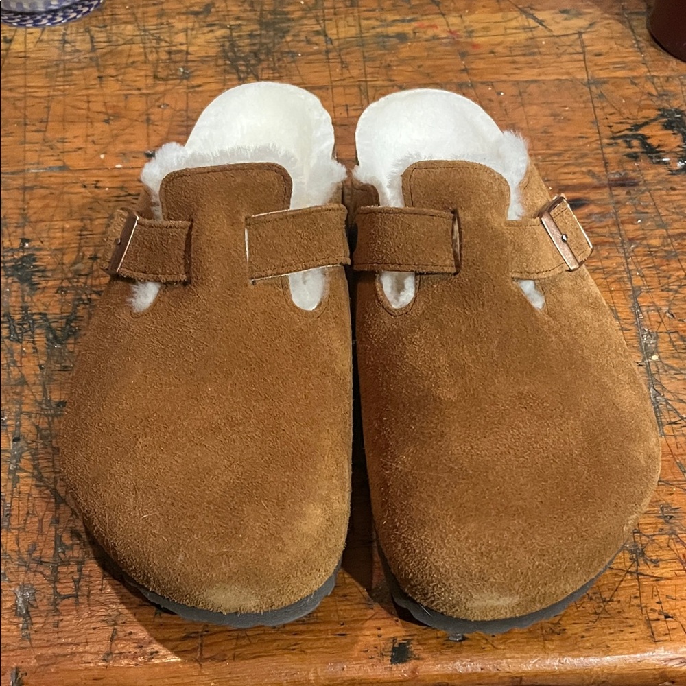 Men’s Boston sherling birkenstock